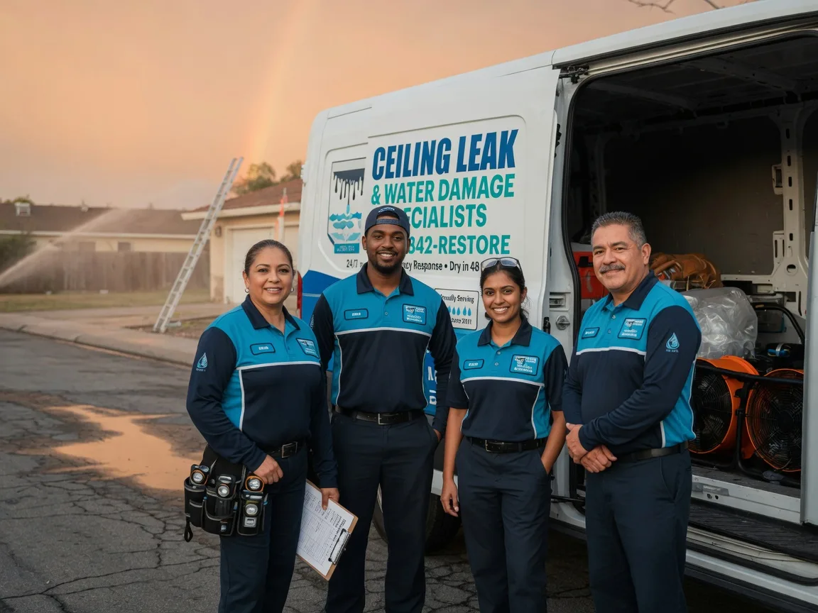 Ceiling Leak Cleanup company in Miller City, OH